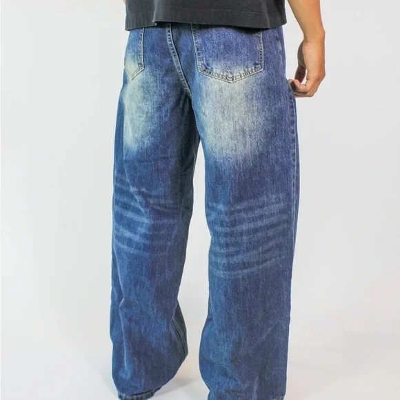 Bareline Jeans Men’s Baggy Vintage Wash - Picture 5 of 13